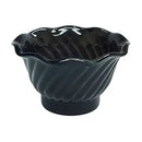 Thunder 5 Oz, 3-3/4" Diameter X 2-1/5" Height, Dessert Dish, Black Color, Acrylonitrile Styrene, Dozen