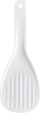 DSC 25.5 cm Plasic Rice Spoon, Large, White, Each