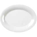 Thunder 12" X 9" X 3/4", Platter, White Color, Melamine, Dozen