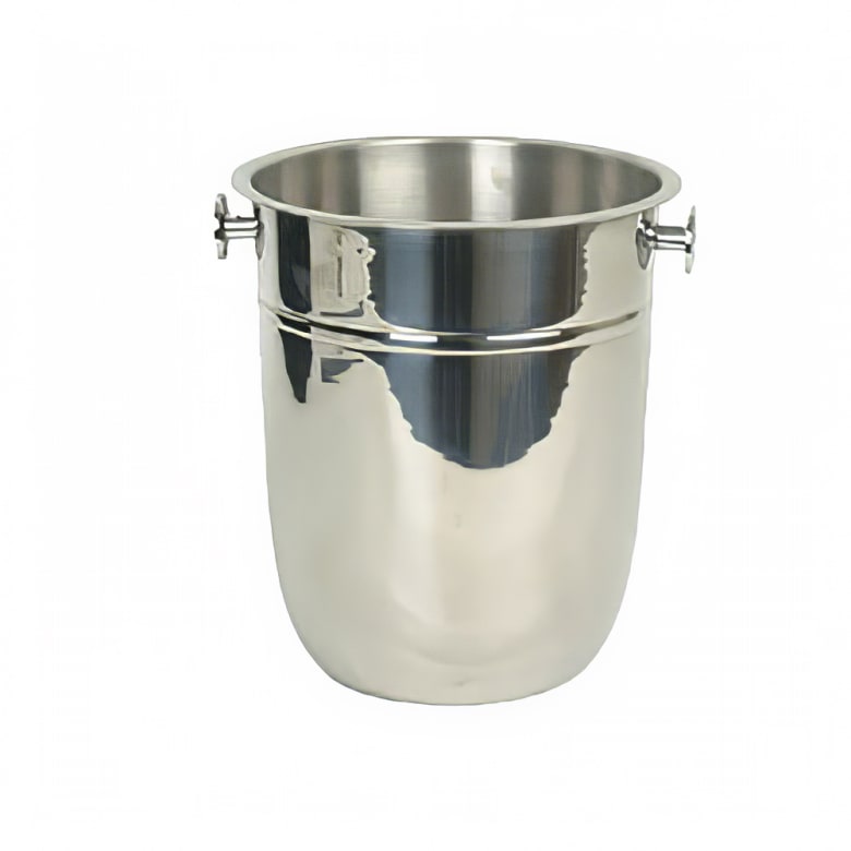 Thunder 8 qt, 10" x 9" x 10-1/8" Wine Bucket, Stainless Steel, Each