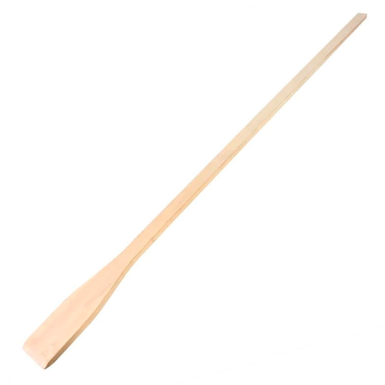 Thunder 60" Overall Length, 7-1/8" x 3-1/8", Wooden Mixing Paddle with 52-7/8" Handle, Each