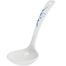 Thunder 1 Oz, 7-3/8" X 2-1/2" Soup Ladle, Blue Bamboo, Melamine, Dozen
