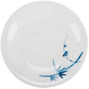 Thunder 5-1/4" Diameter X 3/4" Height, Dinner Plate, Blue Bamboo, Melamine, Dozen