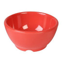 Thunder 10 Oz, 4-5/8" Diameter X 2-1/4" Height, Soup Bowl, Orange Color, Melamine, Dozen