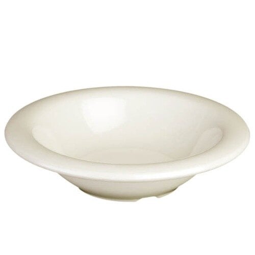 Thunder 15 Oz, 7-1/4" Diameter X 1-7/8" Height, Soup Bowl, Ivory Color, Melamine, Dozen
