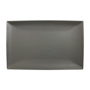 Thunder 12-1/2" X 8", 1-1/8" Deep, Rectangle Tray, Classic Stone Grey, Melamine, Dozen