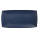 Thunder 13" X 6-1/2", 1" Deep, Rectangle Tray, Classic Stone Blue, Melamine, Dozen