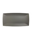Thunder 13" X 6-1/2", 1" Deep, Rectangle Tray, Classic Stone Grey, Melamine, Dozen
