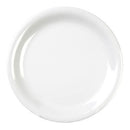 Thunder 10-1/2" Diameter X 3/4" Height, Narrow Rim Plate, White Color, Melamine, Dozen