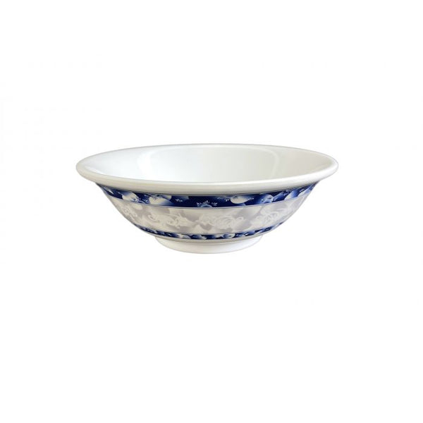 Thunder 32 Oz, 7-1/2" Diameter X 2-1/2" Height, Rimless Bowl, Blue Dragon, Melamine, Dozen
