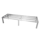 Thunder 20" x 60" x 12", Heavy-Duty Dunnage Rack, Aluminum Welded Square Tubes, Load Capacity up to 2,100 lbs., NSF, Each