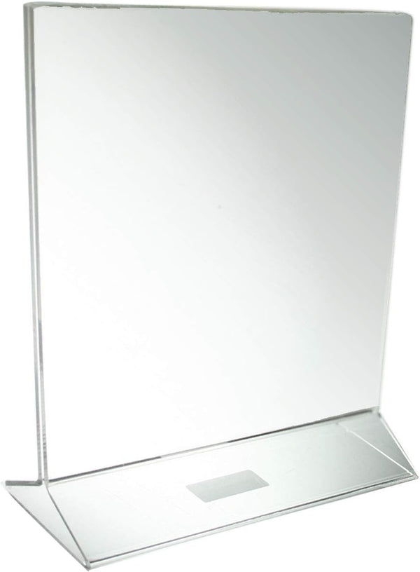 Thunder 8-1/2" x 11", Table Card Holder, Acrylic, 2mm Thickness, Each