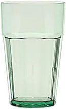 Thunder 10 Oz, 3" Diameter X 4-3/4" Height, Diamond Tumbler, Green Color, Polycarbonate, Dozen