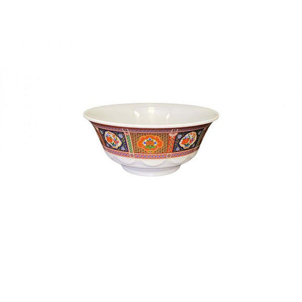 Thunder 25 Oz, 6-1/4" Diameter X 2-3/4" Height, Scalloped Bowl, Peacock, Melamine, Dozen