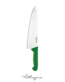 Thunder Chef's Knife, 10" Blade, Green Polypropylene Handles, German Steel, NSF, Each