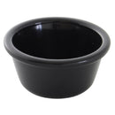 Thunder 3 Oz, 3-1/8" Diameter X 1-1/2" Height, Smooth Ramekin, Black Color, Acrylonitrile Styrene, Dozen