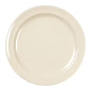 Thunder 8" Diameter X 3/4" Height, Dinner Plate, Tan Color, Melamine, Dozen