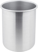 Thunder 6 qt, 8" Diameter x 8-1/2" Height, Bain Marie Pot, Stainless Steel, Each