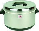 Thunder 60 Cups Insulated Sushi Rice Pot, Stainless Steel Exterior, Interior & Lid -With Polypropylene Handle, Each