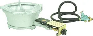 Thunder 5B-Automatic, Propane Only, Heavy-Duty Fast Stove Built With Burner, Comes With Hose And Gas Nozzle, 64,800 BTU, Each