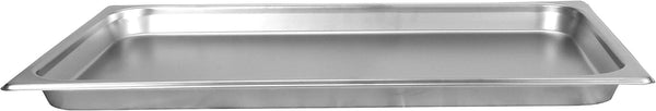 Thunder Full Size, 1-1/4" Deep, Anti-Jam, Heavy-Duty, Stainless Steel 18-8, 304 Material, True 24 Gauge, NSF, Each