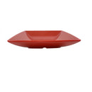 Thunder 28 Oz, 8-1/2" X 8-1/2", 1-5/8" Deep, Square Salad Bowl, Classic Pure Red, Melamine, Dozen