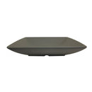 Thunder 28 Oz, 8-1/2" X 8-1/2", 1-5/8" Deep, Square Salad Bowl, Classic Stone Grey, Melamine, Dozen