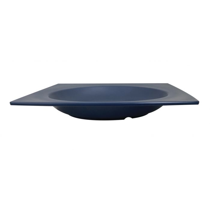 Thunder 22 Oz, 10-1/2" X 1-3/8" Deep, Pasta Bowl, Classic Stone Blue, Melamine, Dozen