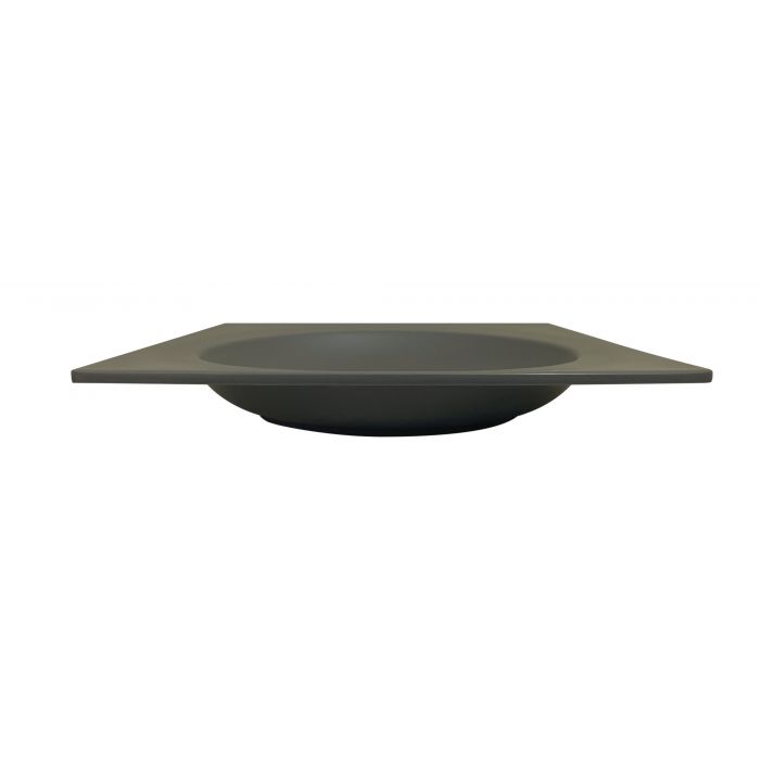 Thunder 22 Oz, 10-1/2" X 1-3/8" Deep, Pasta Bowl, Classic Stone Grey, Melamine, Dozen