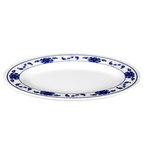 Thunder 9-7/8" X 7-1/4" X 3/4", Platter, Lotus, Melamine, Dozen