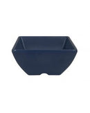 Thunder 2-1/2 Oz, 2-5/8" X 2-5/8", 1-3/8" Deep, Square Bowl, Classic Stone Blue, Melamine, Dozen