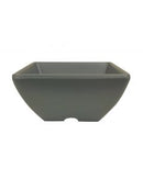 Thunder 2-1/2 Oz, 2-5/8" X 2-5/8", 1-3/8" Deep, Square Bowl, Classic Stone Grey, Melamine, Dozen