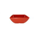 Thunder 22 Oz, 5-1/2" X 5-1/2", 2-1/4" Deep, Square Bowl, Classic Pure Red, Melamine, Dozen