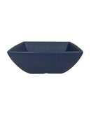 Thunder 40 Oz, 7-1/8" X 7-1/8", 2-3/4" Deep, Square Bowl, Classic Stone Blue, Melamine, Dozen