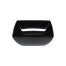Thunder 60 Oz, 8" X 8", 3-1/4" Deep, Square Bowl, Classic Black, Melamine, Dozen