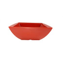 Thunder 90 Oz, 9" X 9", 3-5/8" Deep, Square Bowl, Classic Pure Red, Melamine, Dozen