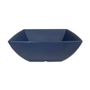 Thunder 90 Oz, 9" X 9", 3-5/8" Deep, Square Bowl, Classic Stone Blue, Melamine, Dozen