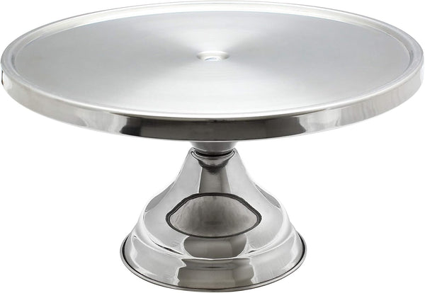 Thunder 13-1/4" x 6", Cake Stand, Stainless Steel, Each