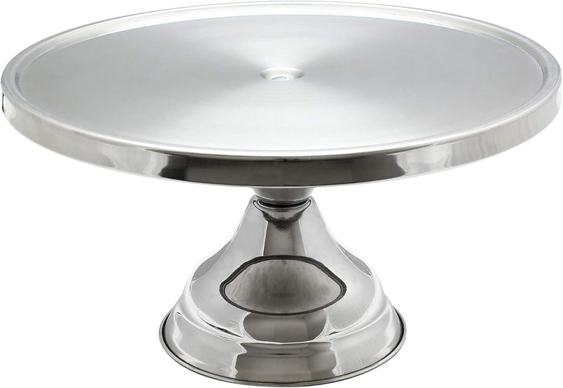 Thunder 13-1/4" x 6", Cake Stand, Stainless Steel, Each