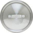 Thunder 7 qt, 11-1/2" Diameter x 3/8" Thickness, Sauce Pan Lid with 1" Height Lid Handle, Aluminum, 1.2mm Thickness, NSF, Each