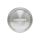 Thunder 4-1/2 qt, 10" Diameter x 3/8" Thickness, Sauce Pan Lid with 1" Height Lid Handle, Aluminum, 1mm Thickness, NSF, Each