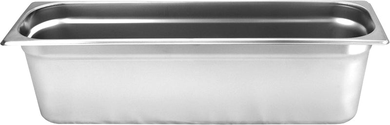 Thunder Half Size, 6" Deep, Anti-Jam, Heavy-Duty, Stainless Steel 18-8, 304 Material, True 25 Gauge, NSF, Each