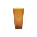 Thunder 20 Oz, 3-3/7" Diameter X 6-1/2" Height, Traditional Tumbler, Amber Color, Acrylonitrile Styrene, Dozen