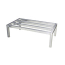 Thunder 20" x 48" x 12", Heavy-Duty Dunnage Rack, Aluminum Welded Square Tubes, Load Capacity up to 1,800 lbs., NSF, Each