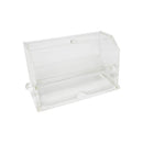 Thunder 12-5/8" x 5-5/8" x 6-7/8", Straw Dispenser, Acrylic, Easy lift top for refills, Clear Color, Each