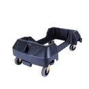 Thunder 24-2/5" x 15-3/4" x 8-1/4", Dolly for PLTC023 Series Trash Cans, Polypropylene & Rubber Wheels, Each