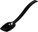 Thunder 3/4 Oz, 10" X 1-3/4" X 1", Solid Buffet Spoon, Black Color, Polycarbonate, One-Piece, Dozen