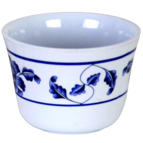Thunder 5 Oz, 3-1/8" Diameter X 2-1/8" Height, Tea Cup, Lotus, Melamine, Dozen