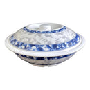 Thunder 80 oz, 11" Diameter x 3-1/4" Height, Serving Bowl with Lid, Blue Dragon Dinnerware, Melamine, NSF, Each