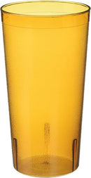 Thunder 32 Oz, 4" Diameter X 7-1/4" Height, Traditional Tumbler Tall, Amber Color, Acrylonitrile Styrene, Dozen